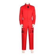 Guardians Of The Galaxy Vol. 3 Costume Star Lord Peter Quill Red Onesie Cosplay Costume Team Costume