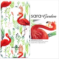 【Sara Garden】客製化 手機殼 SONY XZ2 熱帶紅鶴 保護殼 硬殼