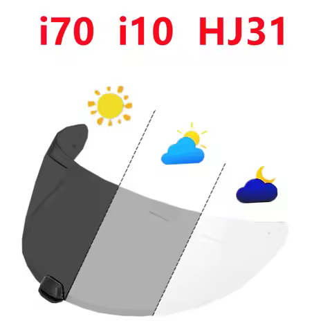 HJC HJ-31 Helmet Visor For HJC i70 i10 Motorcyle Helmets SunShield Anti-UV Lens Glasses Moto Cascos 