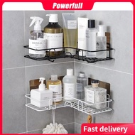 Bathroom Corner Storage Rack Free Punch Kitchen Toilet Sink Seamless Wall-Mounted Triangle Shampoo R