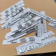Mercedes Benz C-class E-class S-class modified AMG vehicle logo word sign C43 C63 E43 e63s rear tail