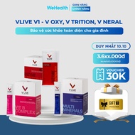 Set of 3 supplement products V LIVE V1 - V Oxy, V Trition, V Neral, Genuine imported goods