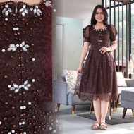 Sress Kekinian Dress Cewek Cantik Rok Deess Seksi Imlek Dreea Natalan Mini Dress Wanita Dewasa Dres 