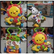 PRELOVED FisherPrice Lion Push Walker Baby - Vtech - Zebra