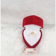 CP2684F226F simple cute flower model ring white gemstone fashion gold weight 0.650 70% content 16k n