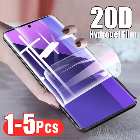 1-5Pcs Full Cover Hydrogel Film For Redmi Note 13 14 Pro+ Plus Screen Protector Xiaomi 14T 13T Poco 