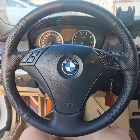 Fit For BMW E60 (Sedan) E61 (Touring) 530 523 523li 525 520li 535 545i Hand Stitched Genuine Leather