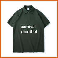 ◹ ▗ ┇ original carnival black menthol fashion polo shirt