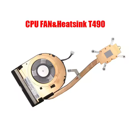 Laptop CPU FAN&Heatsink For Lenovo For Thinkpad T490 (Type 20N2,20N3,20Q9,20QH) 01YU189 01YU190 01YU