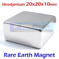 Strong Neodymium Magnet 20x20x10mm N52 Block Box 20x20x10 20x20 mm