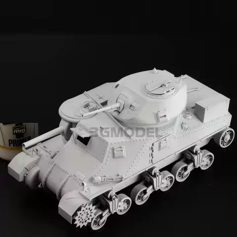 British Military M3 Grant Medium Tank 1/35 Scale Plastic Model Building Kit Takom 2086