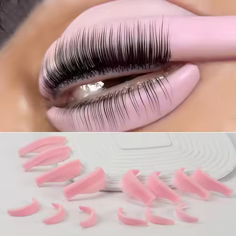 14Pcs 7 Sizes Hot Sale Lash Lift Rods,Lash Lift Shield for Eyelash Perming,Upper and Lower Lash Lif 