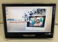 (二手)MSI微星21.5吋 電腦 MS-6657 / Wind Top AE2220（All in One PC )