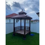 Gazebo 5x5 Bumbung Kekwa 2 Layer Siap Pasang