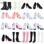 CUPFUN 1/3 1/6Doll Shoes Foot Length 2cm 33 Styles Plastic Long Knees Boots