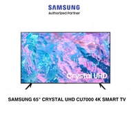 (FREE DELIVERY) Samsung 65 lnch (UA65CU7000) 4K UHD Smart TV with Crystal Processor UA65CU7000KXXM