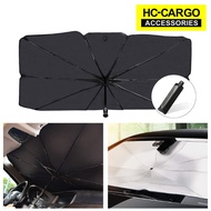125cm 145cm Foldable Car Windshield Sun Shade Umbrella Car UV Cover Sunshade Heat Insulation Front W