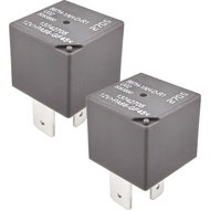 2-Pack 897H-1AH-D-R1 U02 13742705 SPST Relay 70A 12VDC 4-Pin - Serasi dengan Ford F-150, RAM 1500, S
