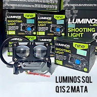 [COD]D2 Laser Spotlight SQL2mata Luminos Motorcycle Car 2 eyes White Yellow Translucent Spotlight