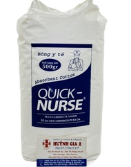 Bông gòn y tế Quick-Nurse 500g