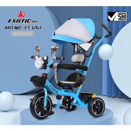 Sepeda roda 3 tiga anak Exotic ET 1262 Batman ET 1267 ET 1268 1269 tricycle stroller dorong