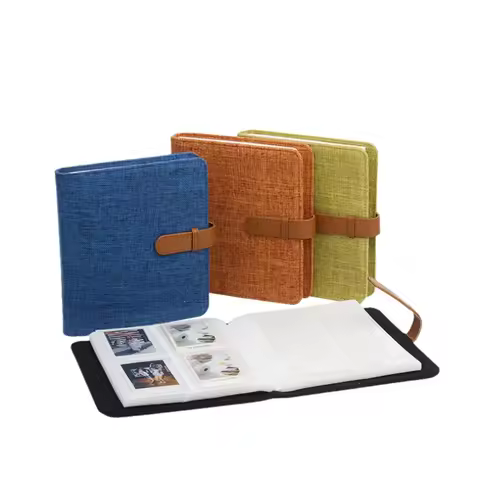 288 Pockets Cotton Linen Album Instax Mini Photo Album for Fujifilm Instant Mini12 11 40 70 90 99 Li