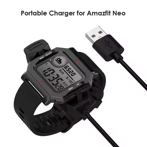 USB Charging Cable for Amazfit Neo Smart Watch 1m Portable Wireless Fast Charger Device For Huami Ne