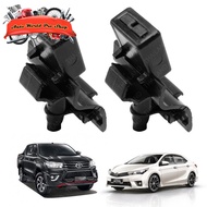 Rain Spray Button revo altis 2014-on Matte Black 4 Pieces