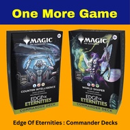 MTG Edge Of Eternities Commander Deck Authentic Precon | Magic The Gathering | Sealed Products