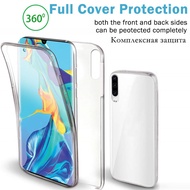 Front &amp; Back 360 Degree Full Body Protection Clear Phone Case For Huawei Nova 7 6 2i 5i 5 4 3i 3 Mate 10Lite 20 30 30Lite 20Lite 10 Pro Soft Silicone Tpu Cover For Huawei Mate 10 Casing