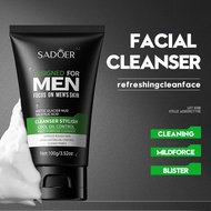 All English Men's Facial Cleanser 100g Cool Type Men's Cleansing Facial Cleanser CFF9