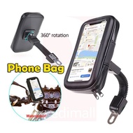 Motor Phone Holder Bicycle Phone Holder Motorcycle Phone Holder 360 Degree Rotation Pemegang Telefon