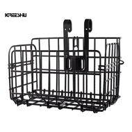 Storage Container Foldable Design Save Space Safe Mountain Bike Folding Bicycle Basket for Bike