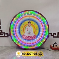 Hao Quang Led 32 Theatre Bodhisattva Aspect Program, Altar Decoration Light For Buddha Statue HQ-32CT-06