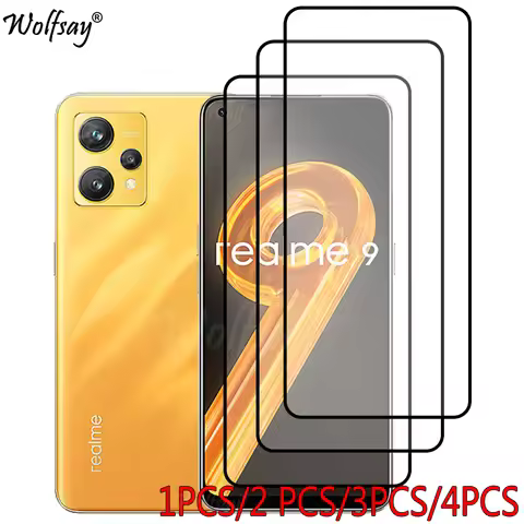 Full Cover Screen Protector For Oppo Realme 9 Tempered Glass For Realme 9 Glass For Oppo Realme 9 7 