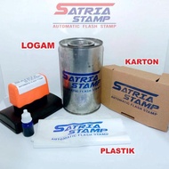 READYY[[ STEMPEL UNTUK PLASTIK, STYROFOAM, LOGAM, CUP. TINTA PERMANEN WATERPROOF GRATIS REFILL