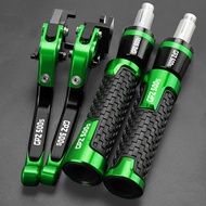 Motorcycle Accessories Adjustable Brake Clutch Lever Handle Hand Grips Ends For KAWASAKI GPZ500S GPZ