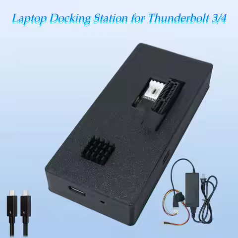 ADT-Link Laptop PCIE Docking Station for Thunderbolt 3/4 Adapter USB4 Expansion DMA Acquisition Card