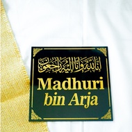 Acrylic Tombstone Name/ Tombstone Acrylic Grave Name/
