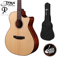 Tyma G-3 NSE (Phoebus PG-40CE) Solid Sitka Spruce Top Mahogany Auditorium Acoustic-Electric Guitar w