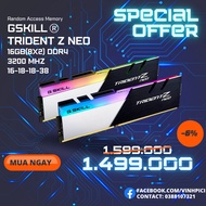Gskill Trident Z Neo RGB 16GB Ram - 2x8GB DDR4 Bus 3200MHz F4-3200C16D-16GTZN [NEW]
