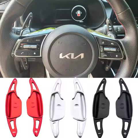 Shift Paddles For Kia Sorento 4 UM MQ4 GT-Line X-LINE Plug-In Hybrid 2016-2024 Car Steering Wheel Ex