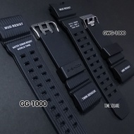 GG1000 & GWG 1000 Gshock Replacement Black Matte Strap Rubber Strap