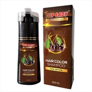 Top Lady Premium Hair Color Shampoo 200ml