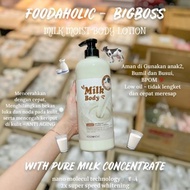 Ready Foodaholic Big Boss Milk Body Lotion ( Lotion Susu Whitening