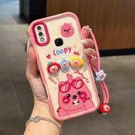 Casing Vivo Y85 Casing Vivo Y89 Casing Vivo V9 Casing Kapibala Three-dimensional Plush Doll Casing C