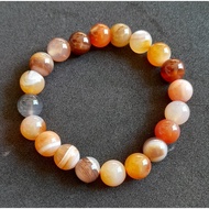 4 Gelang Tangan Batu Akik Botswana Unik 4 Unique Botswana Agate Bracelets