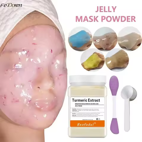 650g Hydro Soft Jelly Mask Powder DIY Jelly Masks Peel Off Hyaluronic Acid Facial Skin Care Rose Mas