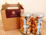 時之幸福小知足手工蛋捲    原味 芝麻 紅茶 咖啡 巧克力