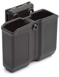 OWB Polymer Double Magazine Holster Ambidextrous Carrier, Fits 9mm/.40 Calibers Double Stack Magazin